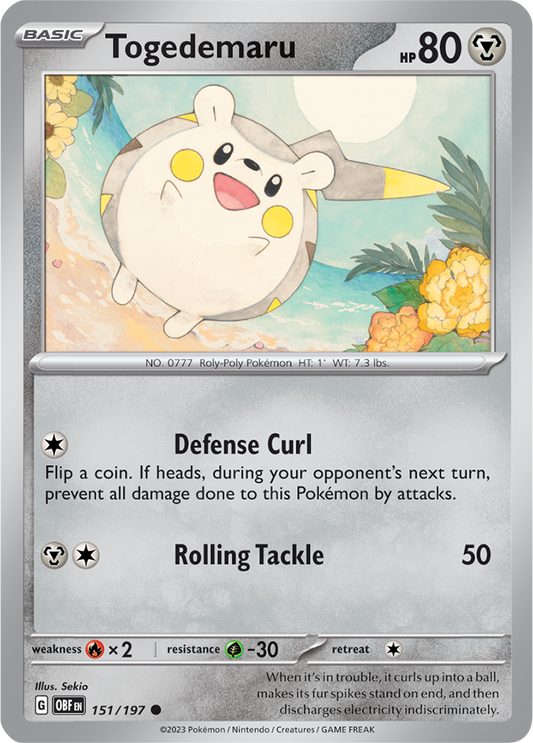 Togedemaru 151/197