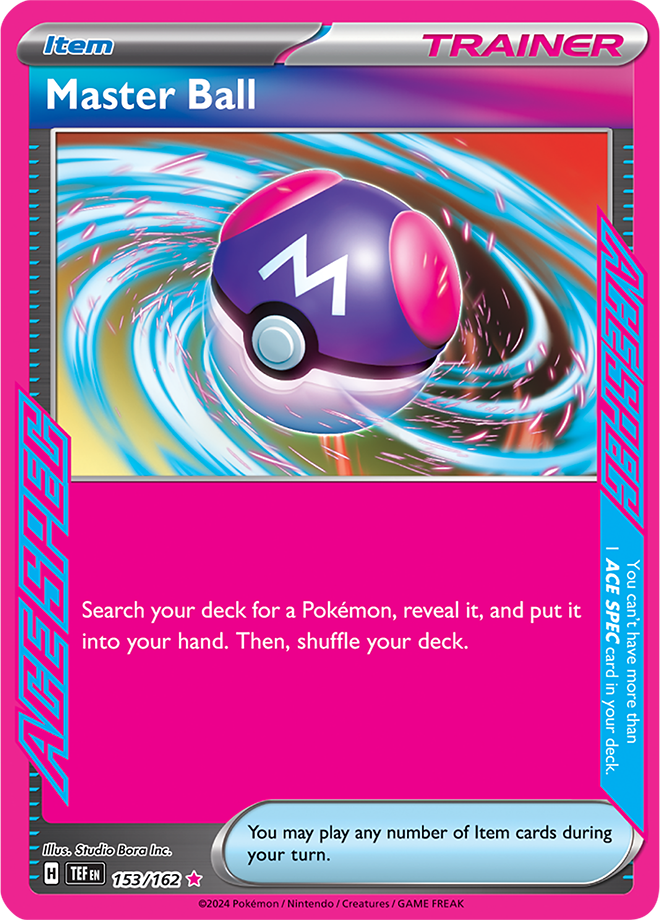Master Ball 153/162 (ACE SPEC)