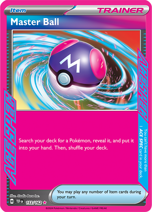 Master Ball 153/162 (ACE SPEC)