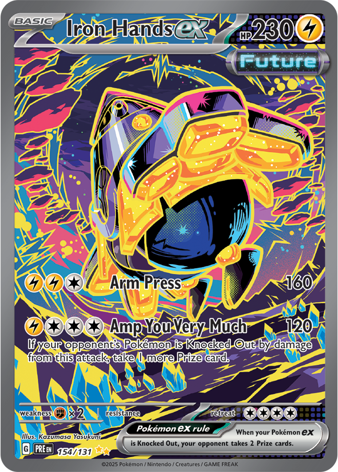 Iron Hands ex 154/131 (Special Illustration Rare)