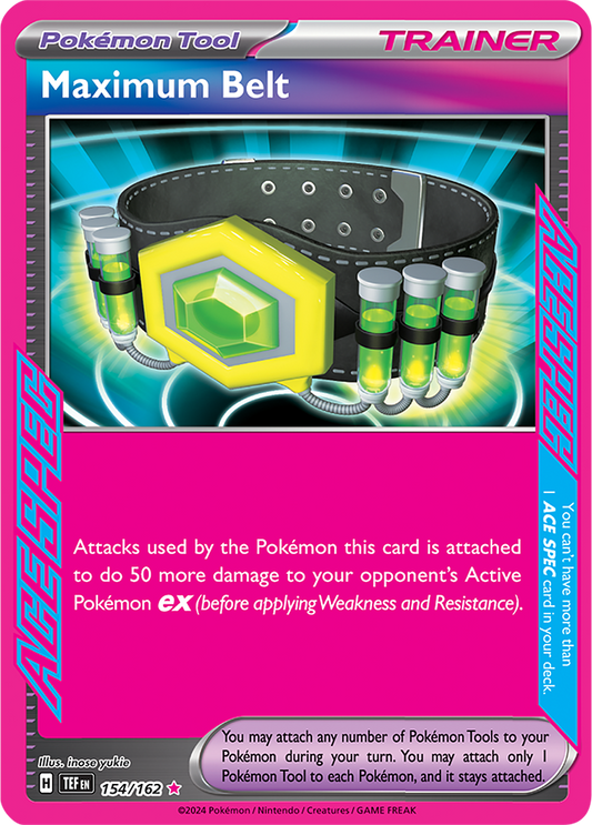 Maximum Belt 154/162 (ACE SPEC)