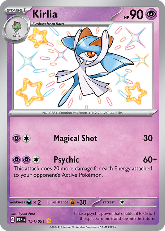 Kirlia 154/091 (Shiny Rare)