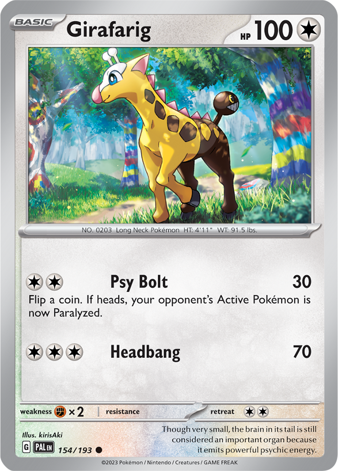 Girafarig 154/193
