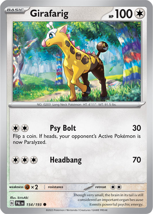 Girafarig 154/193