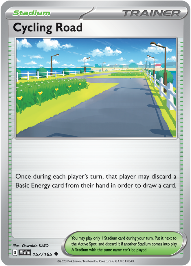 Cycling Road 157/165
