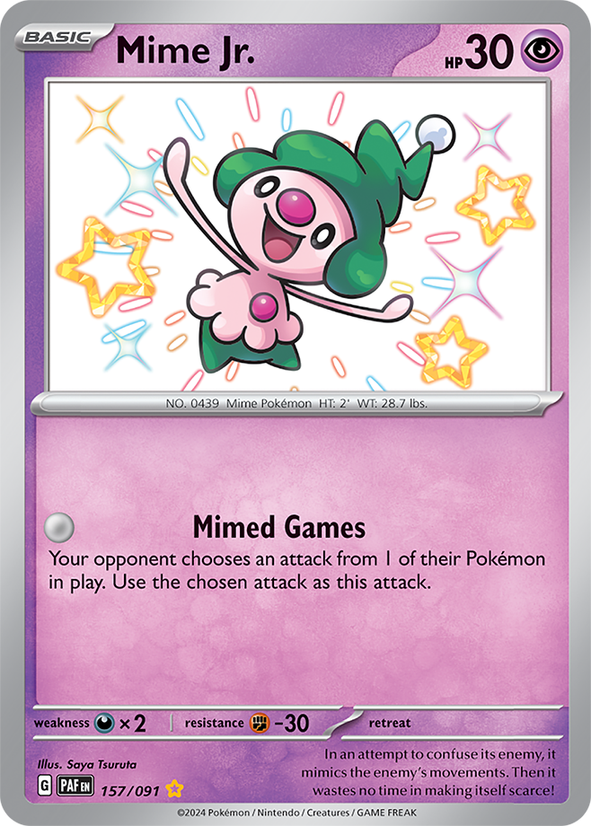 Mime Jr. 157/091 (Shiny Rare)