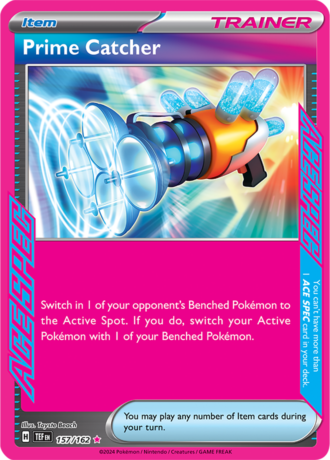 Prime Catcher 157/162 (ACE SPEC)