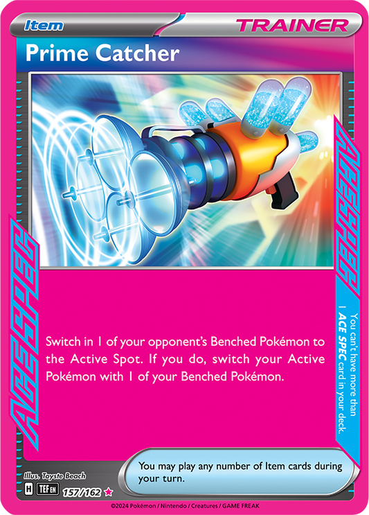 Prime Catcher 157/162 (ACE SPEC)