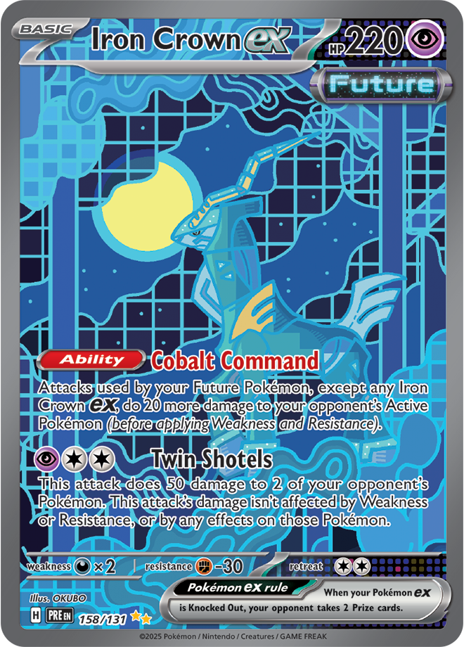 Iron Crown ex 158/131 (Special Illustration Rare)