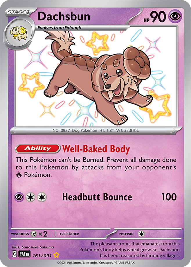Dachsbun 161/091 (Shiny Rare)
