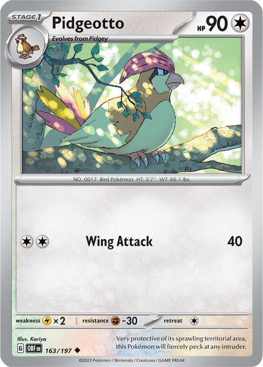Pidgeotto 163/197