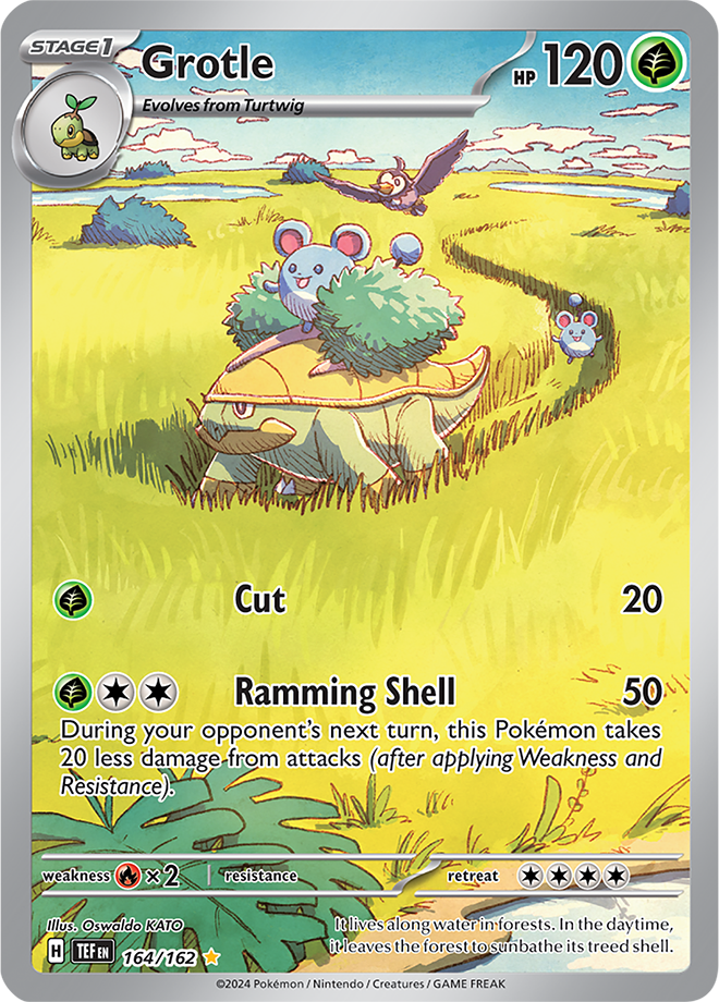 Grotle 164/162 (Illustration Rare)