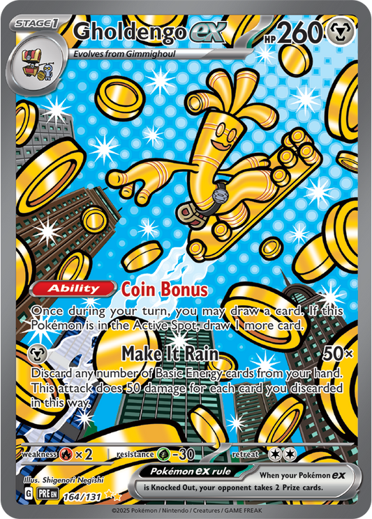 Gholdengo ex 164/131 (Special Illustration Rare)