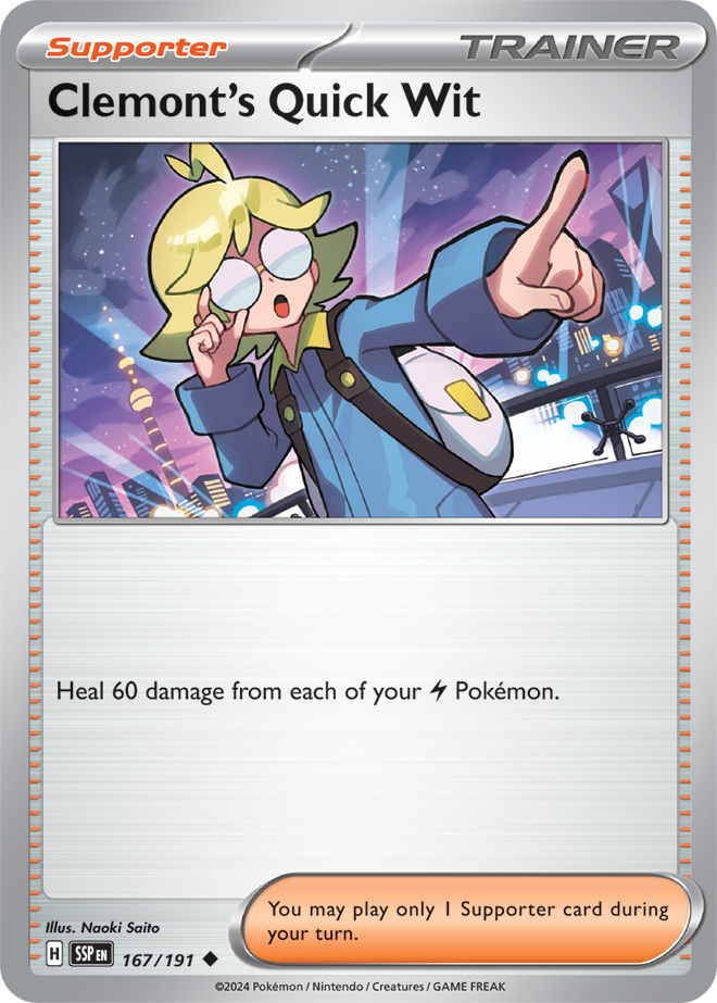 Clemont's Quick Wit 167/191
