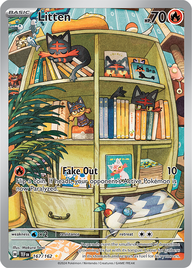 Litten 167/162 (Illustration Rare)