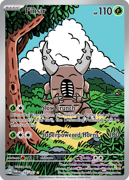 Pinsir 168/167 (Illustration Rare)
