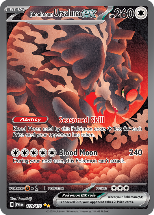 Bloodmoon Ursaluna ex 168/131 (Special Illustration Rare)