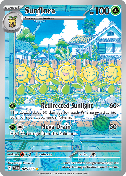 Sunflora 169/167 (Illustration Rare)