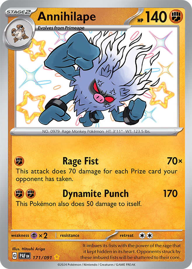 Annihilape 171/091 (Shiny Rare)