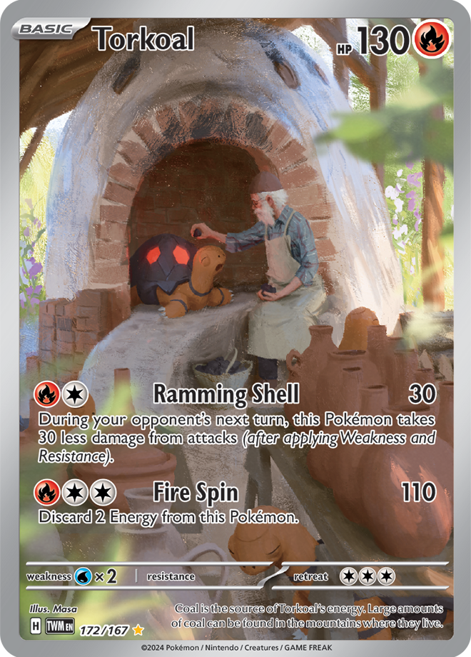 Torkoal 172/167 (Illustration Rare)