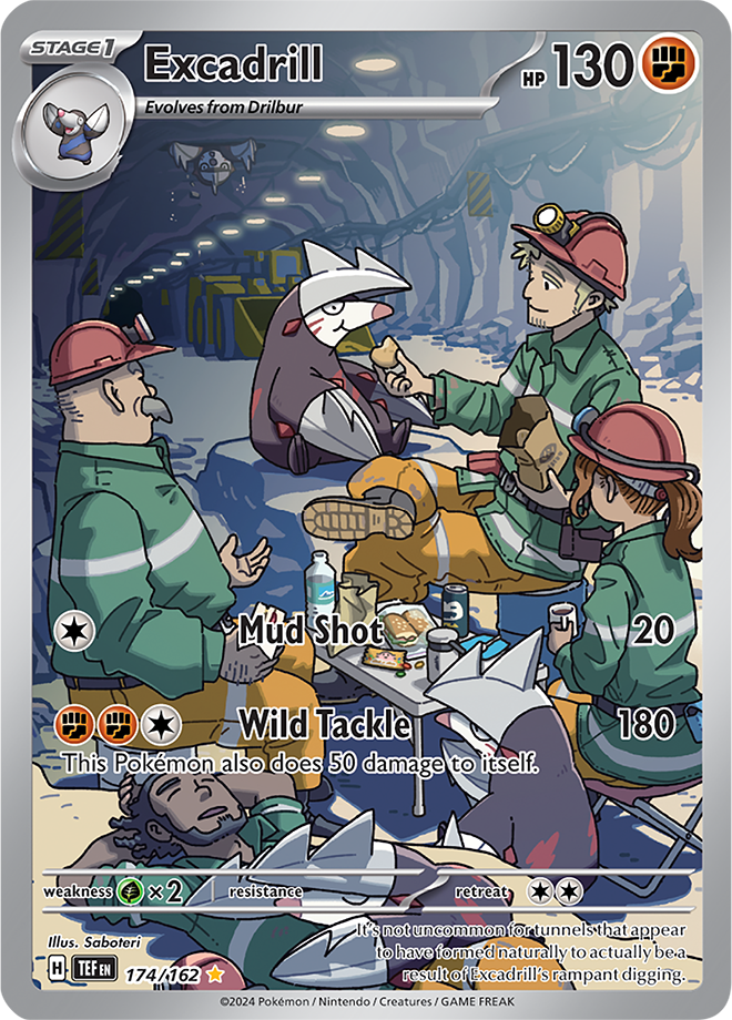 Excadrill 174/162 (Illustration Rare)
