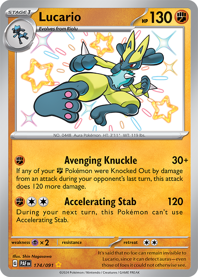 Lucario 174/091 (Shiny Rare)