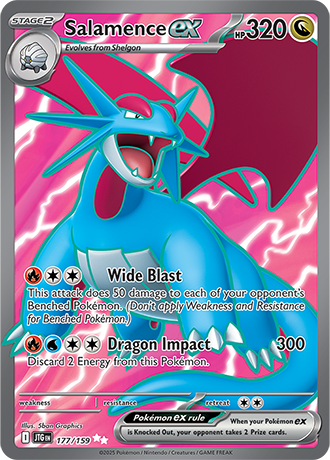 Salamence ex 177/159 Ultra Rare