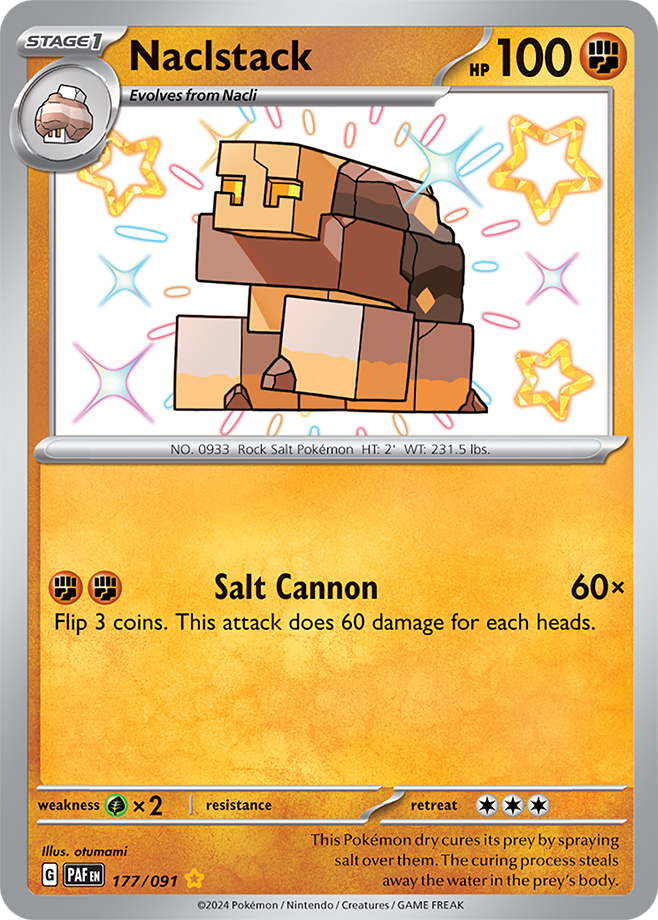 Naclstack 177/091 (Shiny Rare)