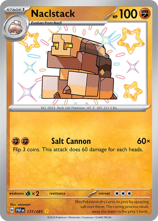 Naclstack 177/091 (Shiny Rare)