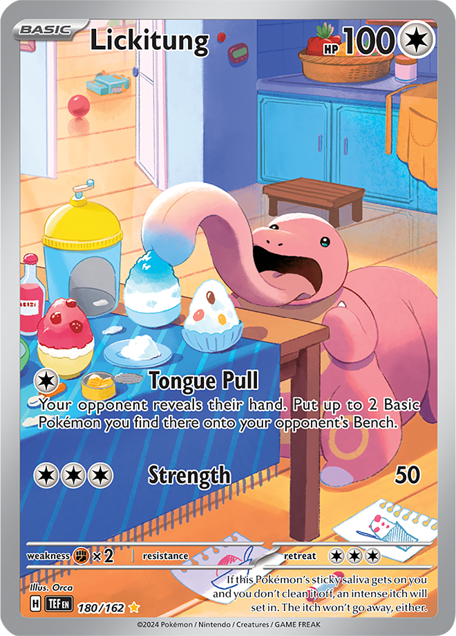 Lickitung 180/162 (Illustration Rare)
