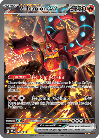 Volcanion ex 182/159 Special Illustration Rare