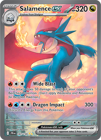 Salamence ex 187/159 Special Illustration Rare