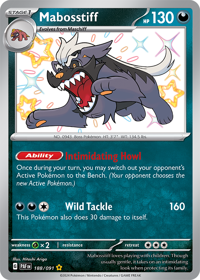 Mabosstiff 188/091 (Shiny Rare)