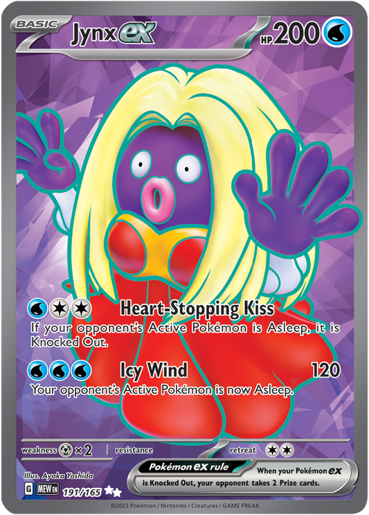 Jynx ex 191/165 (Ultra Rare)