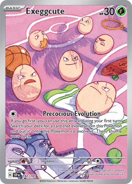 Exeggcute 192/191 (Illustration Rare)