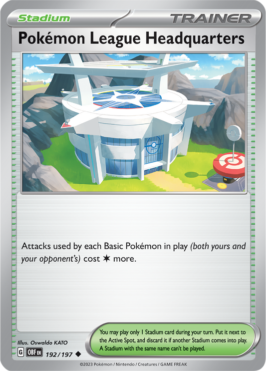 Pokémon League Headquarters 192/197