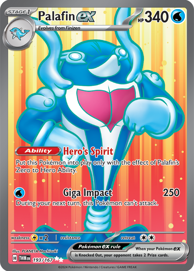 Palafin ex 193/167 (Ultra Rare)