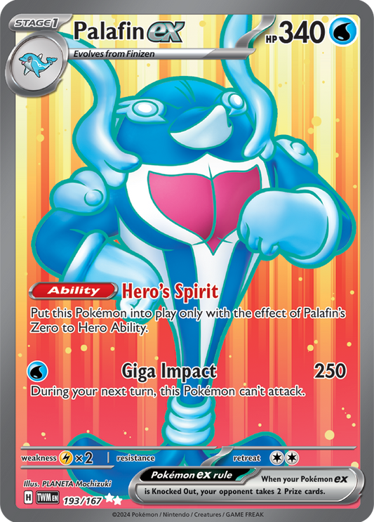 Palafin ex 193/167 (Ultra Rare)
