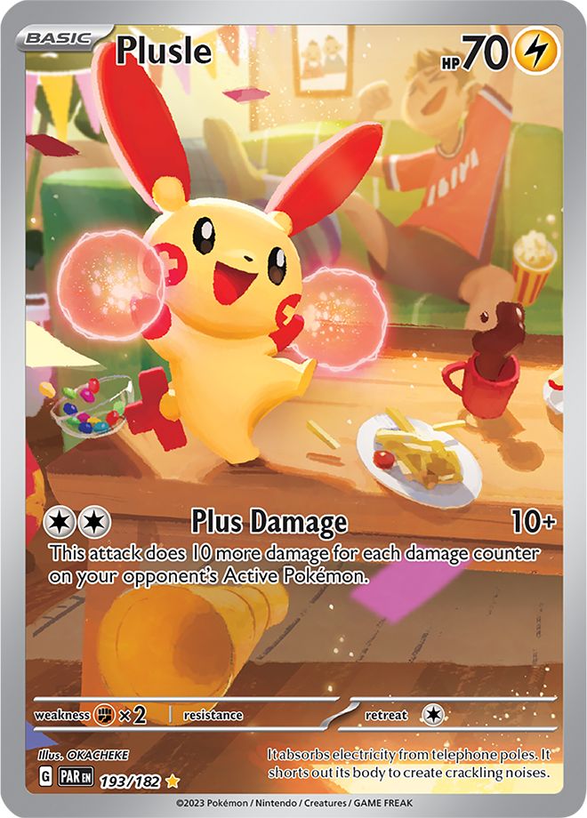 Plusle 193/182 (Illustration Rare)