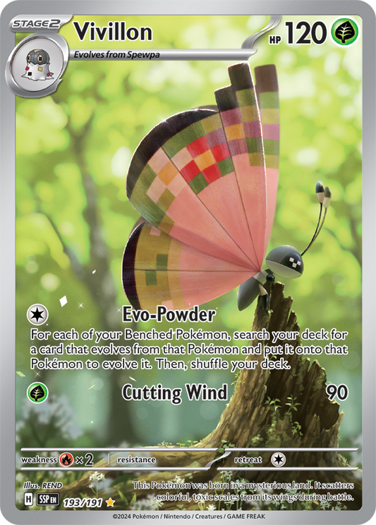 Vivillon 193/191 (Illustration Rare)