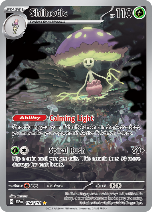 Shiinotic 194/191 (Illustration Rare)