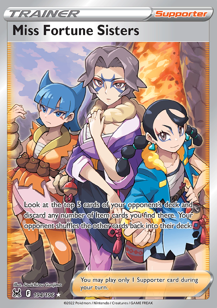 Miss Fortune Sisters 194/196 (Ultra Rare)