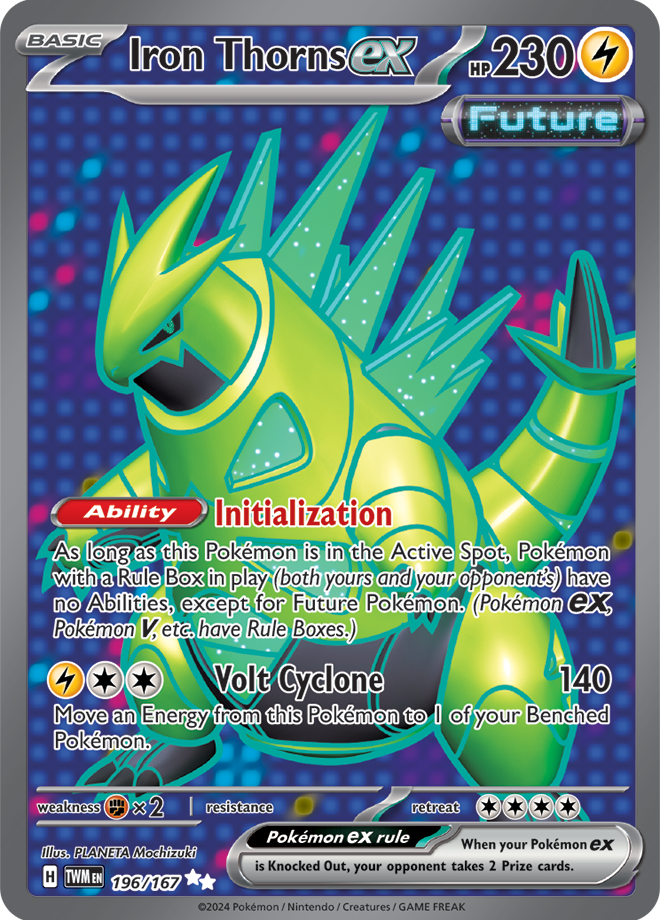 Iron Thorns ex 196/167 (Ultra Rare)