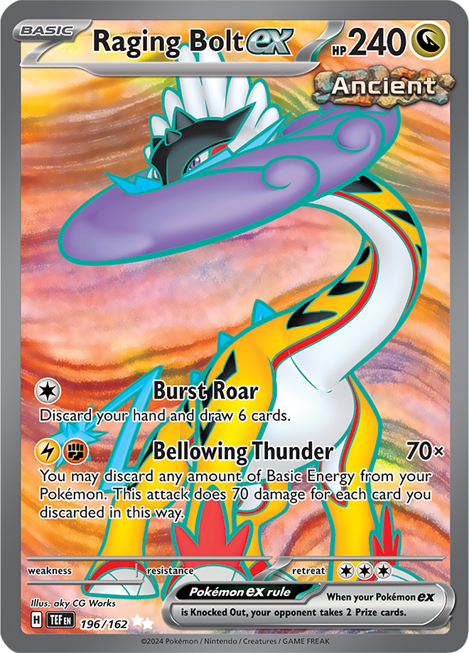 Raging Bolt ex 196/162 (Ultra Rare)