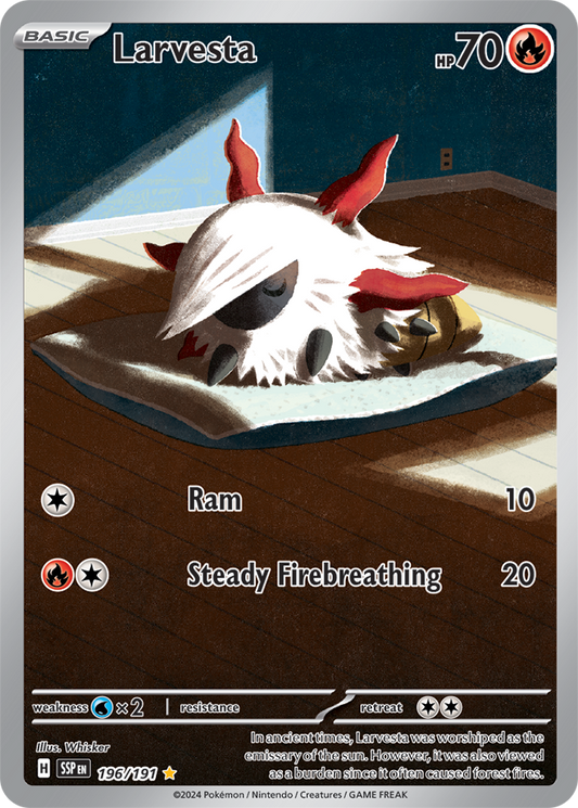 Larvesta 196/191 (Illustration Rare)