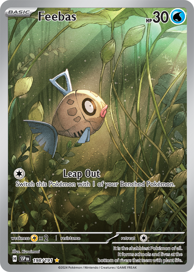 Feebas 198/191 (Illustration Rare)