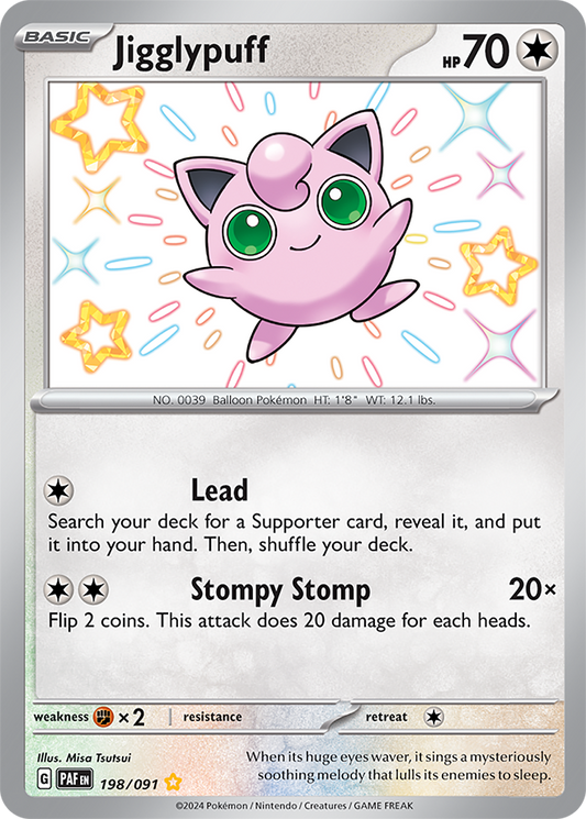 Jigglypuff 198/091 (Shiny Rare)