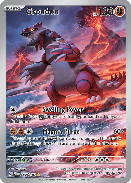 Groudon 199/182 (Illustration Rare)