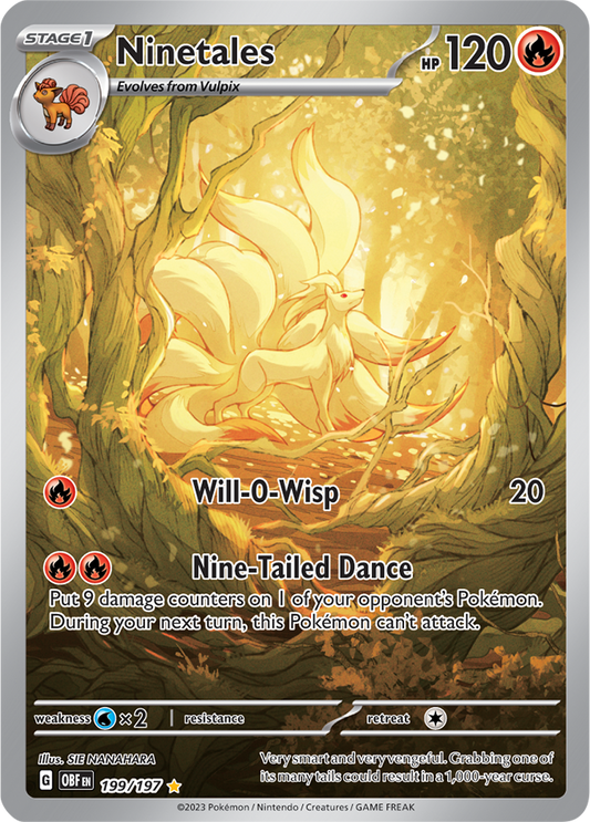 Ninetales 199/197 (Illustration Rare)