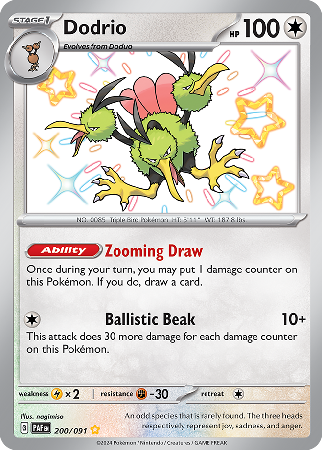Dodrio 200/091 (Shiny Rare)